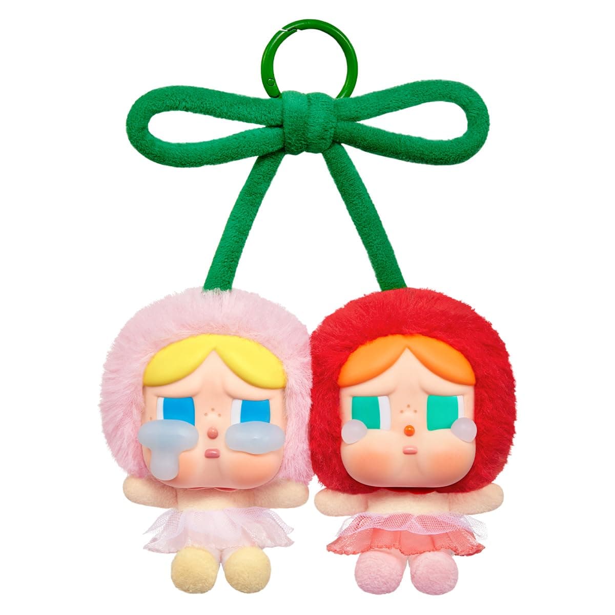 POP MART CRYBABY Crying For Love Series-Vinyl Plush Hanging Card (Love You Cherry Much) 1Box Premium Design Gifts for Women Fan-Favorite Collectible Chic Art Toy Action Figure