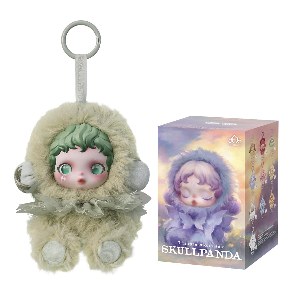 POP MART SKULLPANDA L’impressionnisme Series Plush Doll 1Box Articulated Character Premium Design Gifts for Women Fan-Favorite Collectible Toy Art Toy Action Figure