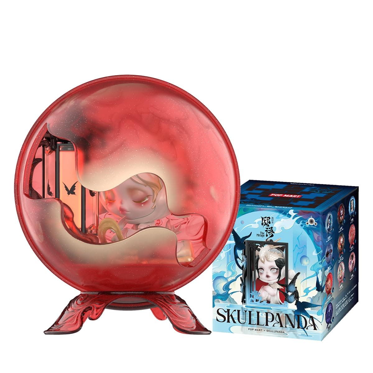 POP MART SKULLPANDA The Mirage Series Figures 1Box Premium Design Gifts for Women Fan-Favorite Collectible Chic Art Toy Action Figure