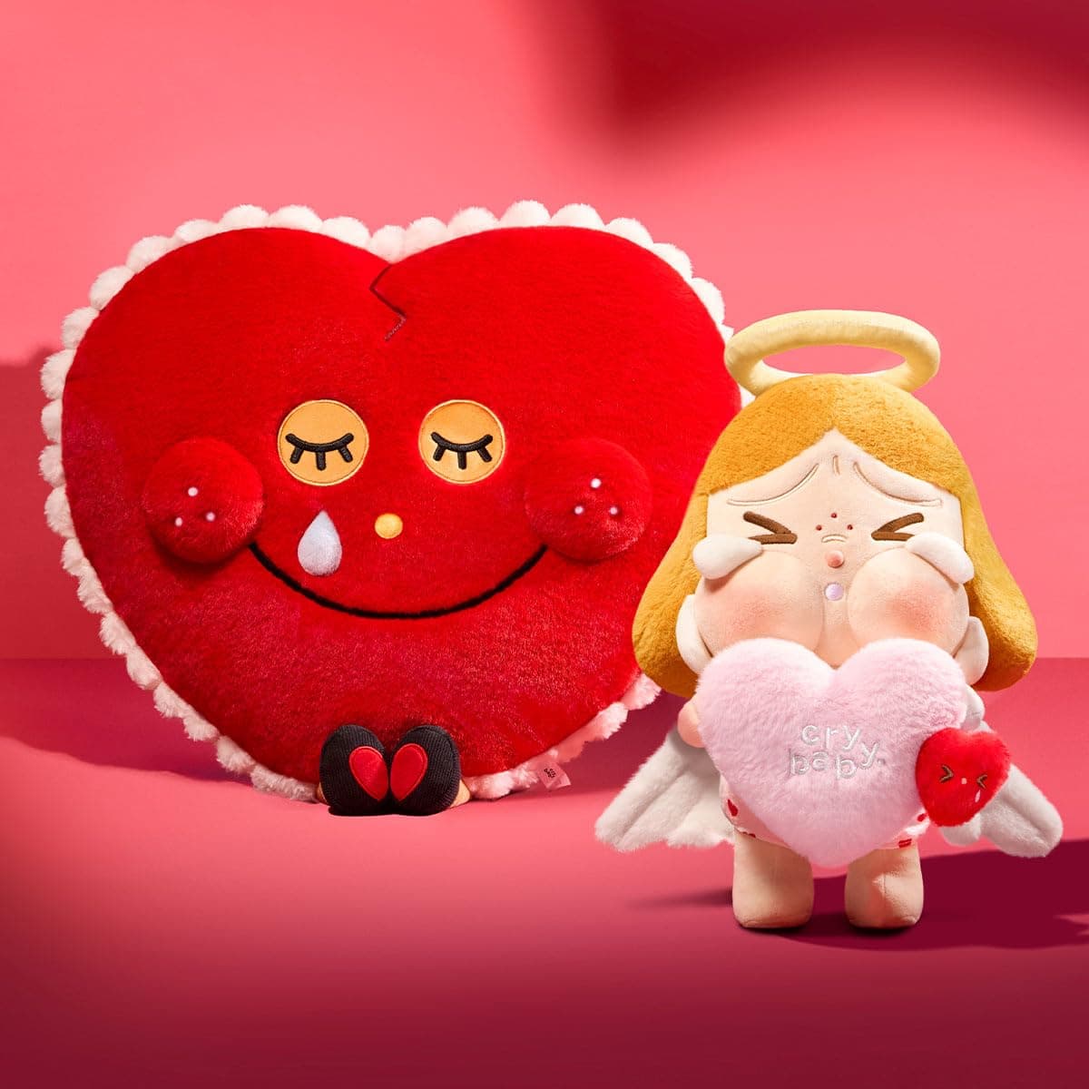 POP MART CRYBABY Crying for Love Series-Plush Gift Box 1Box Premium Design Gifts for Women Fan-Favorite Collectible Chic Art Toy Action Figure